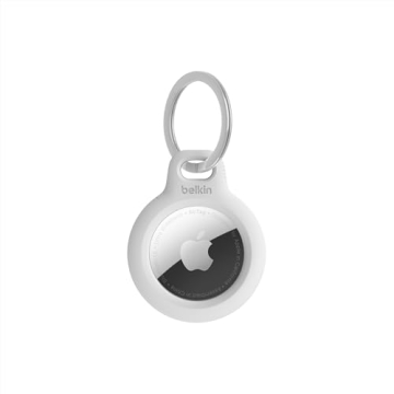 Belkin Apple AirTag Secure Holder - Stylish Durable Keychain Accessory