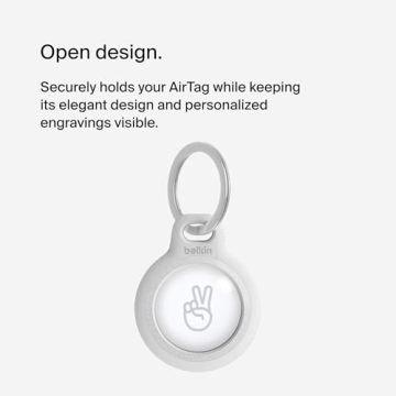 Belkin Apple AirTag Secure Holder for Pets and Keys