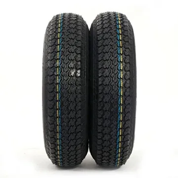 Durable 13" Trailer Wheel & Tire ST175/80D13 Set of 2
