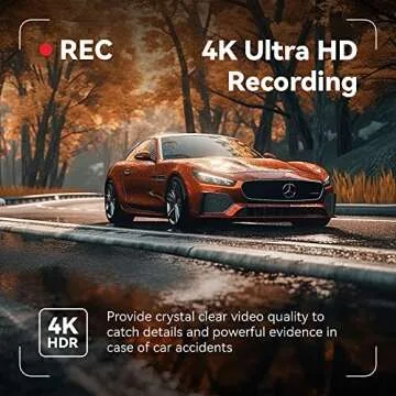 Pelsee P12 Pro 4K Mirror Dash Cam, 12'' Rear View Mirror Camera Smart Driving Assistant w/ADAS and BSD,2160P Front and Rear Camera,Voice Control,Night Vision,Parking Monitoring,32GB Memory Card