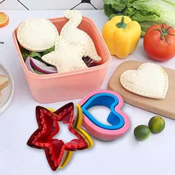 Yubng 26 PCS Sandwich Cutter Set for Kids Fun Meals