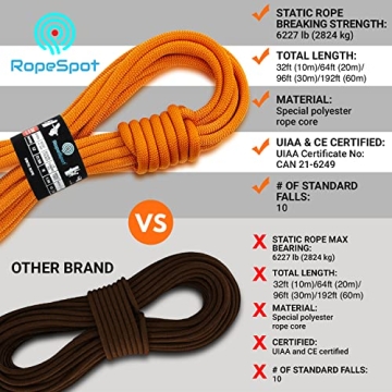 Durable Power Static Climbing Rope for Safety and Adventure