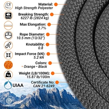 Durable Power Static Climbing Rope for Safety and Adventure