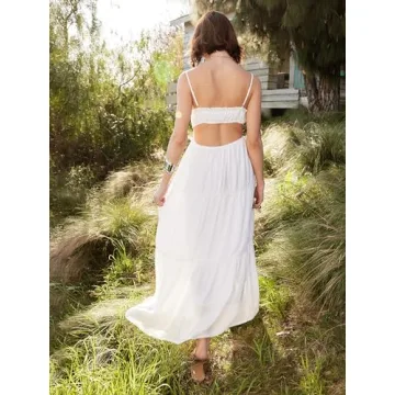 CIDER French Riviera Breathable Elegant Maxi Dress