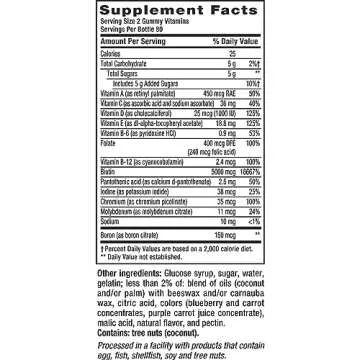 VITAFUSION Club Bilayer Multi + Beauty Gummies 160CT