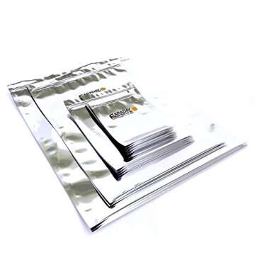 Faraday Defense 15pc Kit NEST-Z Faraday Bag EMP/Solar-Flare Prepper Ultra Thick - Military Grade Design, Superior Shielding Performance, Phones - Radios - Hard Drives - Tablets - Laptops MADE in USA