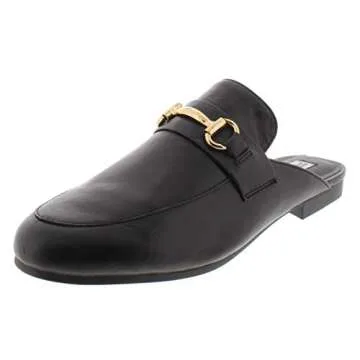 Steve Madden Women's Kandi Slip-On Loafer | Elegant Black Leather Design