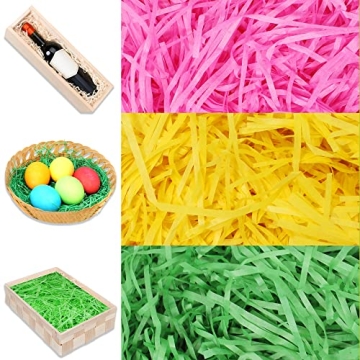 Vibrant JOYIN Crinkle Paper Shred Filler for Easter Baskets