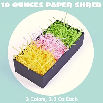 Vibrant JOYIN Crinkle Paper Shred Filler for Easter Baskets