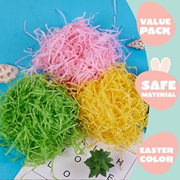 Vibrant JOYIN Crinkle Paper Shred Filler for Easter Baskets