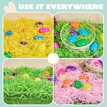 Vibrant JOYIN Crinkle Paper Shred Filler for Easter Baskets