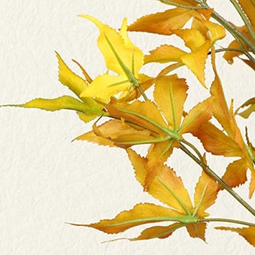 Rinlong Artificial Maple Leaves for Autumn Decor