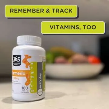 TOOKTAKE Daily Tracking Stickers/3 Pck for Vitamins & Medication in Any Form,Vitamin Organizer,Easy Pill Tracker,Daily Pill Organizer,Medicine Organizer,Weekly Pill Box,7 Day Week, AM/PM,Day & Night