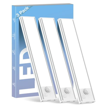 ASOKO Motion Sensor USB-C Rechargeable Under Cabinet Lights