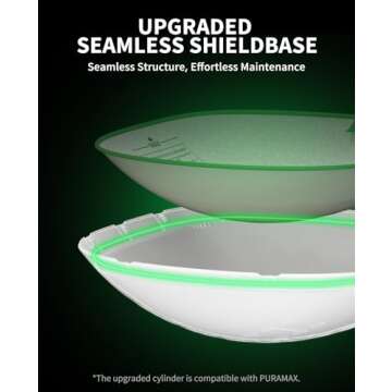 PETKIT PuraMax 2 Automatic Self-Cleaning Cat Litter Box, with Anti-Leakage New Cylinder and Waterproof Litter Pad Max, 2.4G WiFi App Control Scoop-Free, Basic Bundle Includes N50 2.0 & Trash Bags