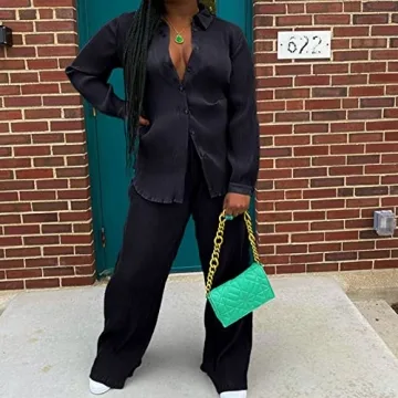 Kaimimei Women 2Pcs Casual Outfits Set for Stylish Comfort