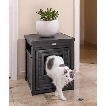 New Age Pet® ECOFLEX® Litter Loo® Litter Box Cover and End Table