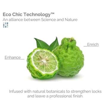 GIOVANNI ECO CHIC Frizz Be Gone Serum - 100% Color Safe, Vegan, Moisturizing