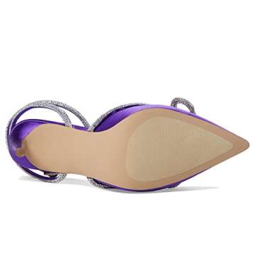 Steve Madden Womens Viable Pump Purple 7.5 M