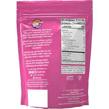 Zollipops The Clean Teeth Pops, Anti Cavity Lollipops, Ball Popz, 5.2 oz (Packaging May Vary)