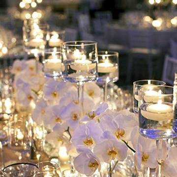 Set of 48 Unscented Floating Candles for All Occasions