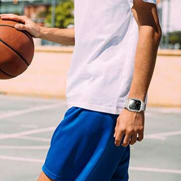 Durable AHASTYLE Clear Band for Apple Watch - 42mm/44mm