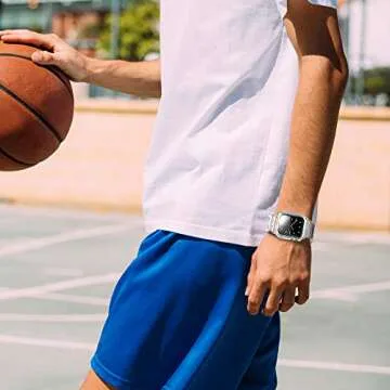 Durable AHASTYLE Clear Band for Apple Watch - 42mm/44mm