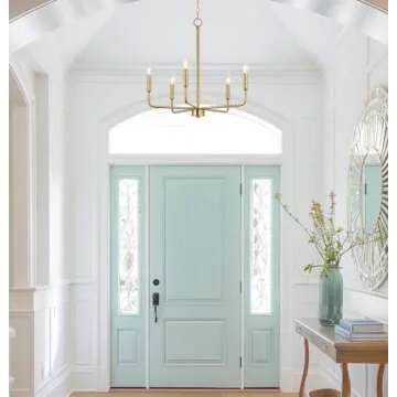 Kira Home Camille 5-Light Modern Chandelier for Elegant Spaces