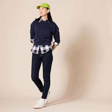 Amazon Essentials Women's Mid-Rise Skinny Jean