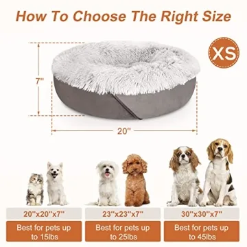 JOEJOY Cozy Dog Bed - Soft, Washable, and Anti-Slip