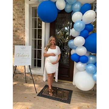 BEAGIMEG Women's Sexy Bodycon Dress - Elegant White Pencil Dress