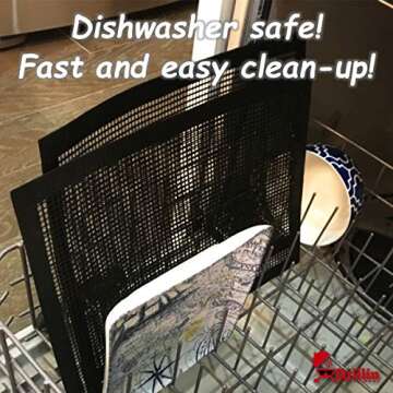 PhatMat Non Stick Grill Mats - Heavy Duty BBQ Accessories