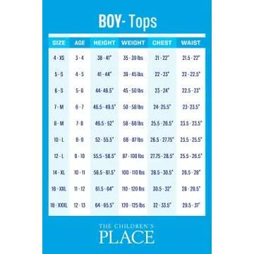 The Children's Place Boys' Medium Weight Puffer Jacket, Wind, Water-Resistant, Black, Medium (7/8)