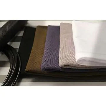 Huachi Women's Headbands Athletic Yoga Workout Sports Exercise Elastic Non Slip Sweatbands Women Summer Cloth Hair Bands Plain Colors