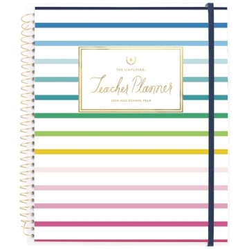 AT-A-GLANCE Planner 2024-2025 Academic | Simplified by Emily Ley, Weekly & Monthly Teacher Planner, ...