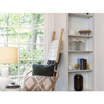 Bloomingville Various Round Fluted Stoneware Flower Pots, White, Set of 2