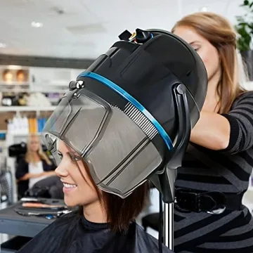 Nova Hooded Floor Hair Dryer with Timer and Adjustable Height