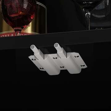 Hitow Tall Bookcase Bookshelf with Glass Doors and Lights, Large Display Shelf Organizer Set with Hutch, Library Bookshelf with 5-Tier Shelves & Drawers, for Living Room Home Office, Black (110.2" W)