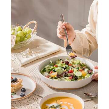 Lareina Pasta Bowls Set of 4