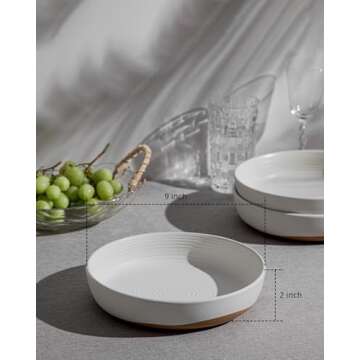 Lareina Pasta Bowls Set of 4