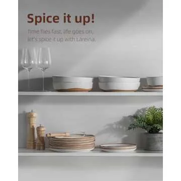 Lareina Pasta Bowls Set of 4