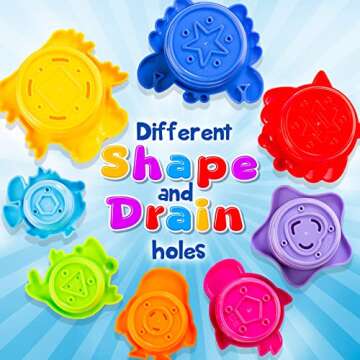 Joyful Stacking Cups for Babies and Toddlers 1-3 Years