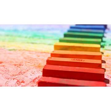 Sargent Art 144-Count Soft Colored Square Pastels for Creative Expression