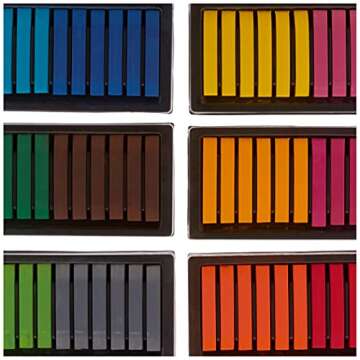 Sargent Art Soft Square Pastels - 144 Vivid, Non-Toxic Colors