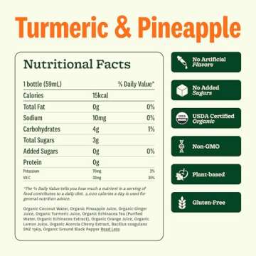 Suja Organic Immunity Defense Shots - Boost Immunity Naturally