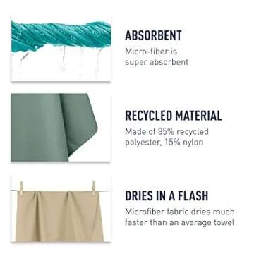 Sea to Summit AirLite Towel - Ultralight Travel Essential