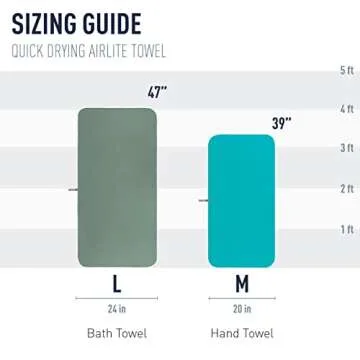 Sea to Summit AirLite Towel - Ultralight Travel Essential