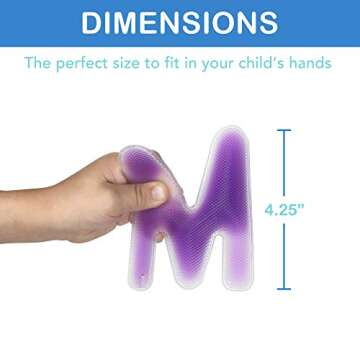 Playlearn Sensory Alphabet Letters - Fun ABC Learning Toy