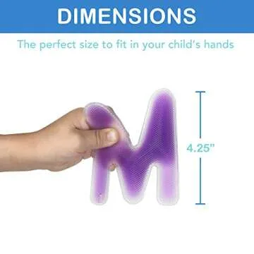 Playlearn Sensory Alphabet Letters - Fun ABC Learning Toy