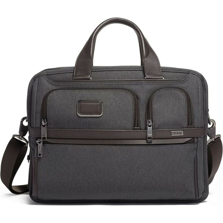 TUMI Alpha 3 Laptop Brief: Expandable Organizer